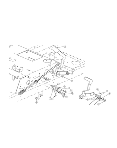 Brake Assembly (2009 And After) Diagram and Parts List for ENFORCER48 53AH3AGN050-22HP Cub Cadet Lawn Tractor
